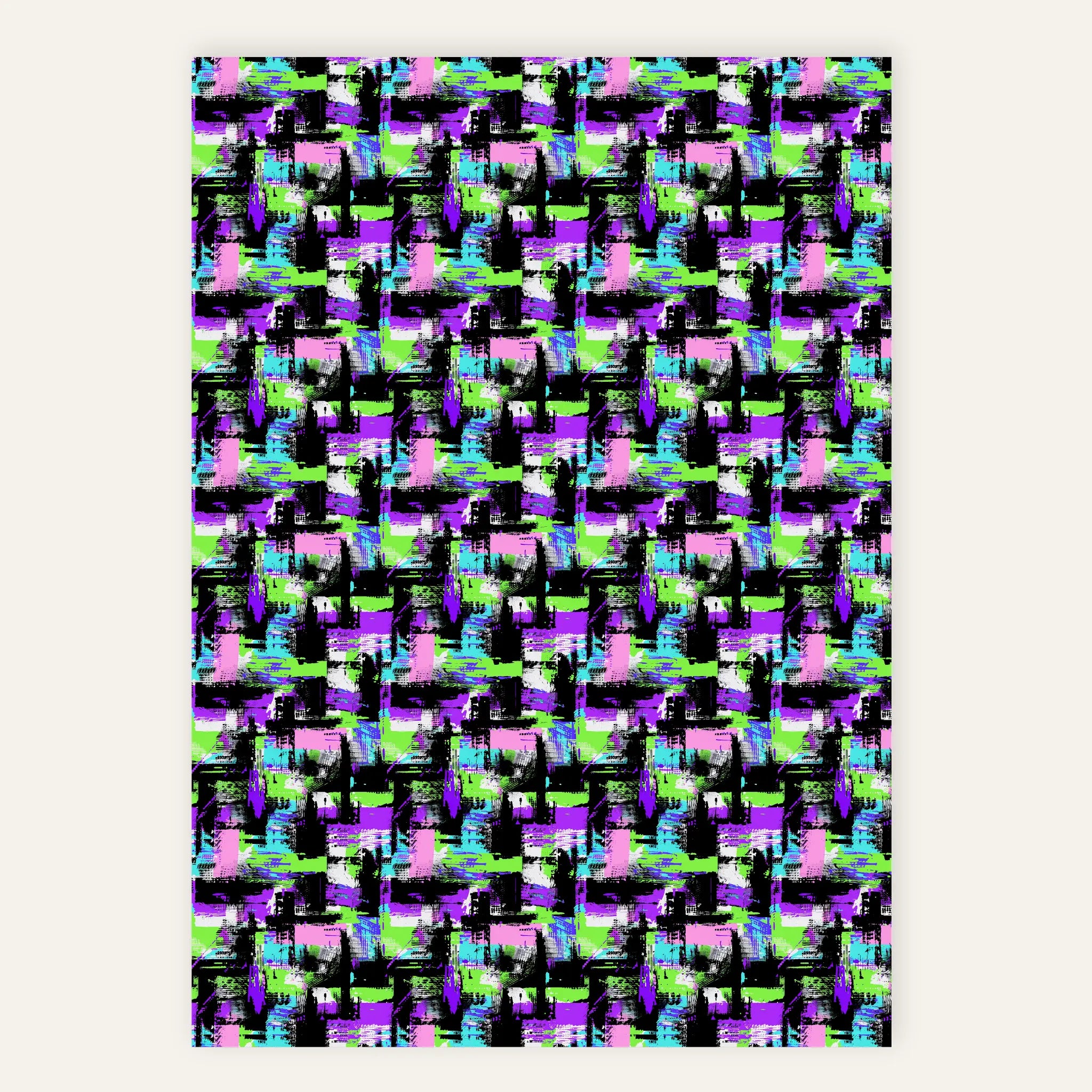 Acid Signal – Polyester Canvas Print