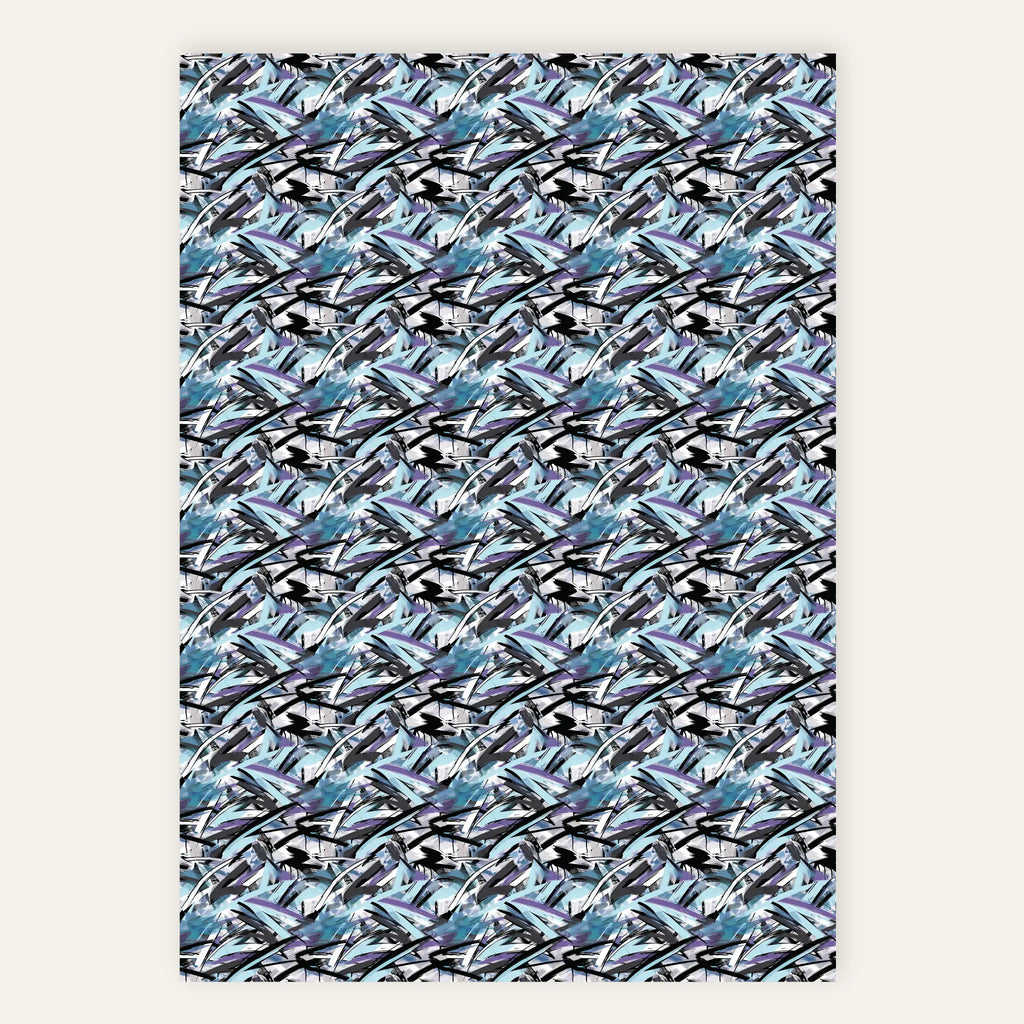 Frost Shatter – Polyester Canvas Print