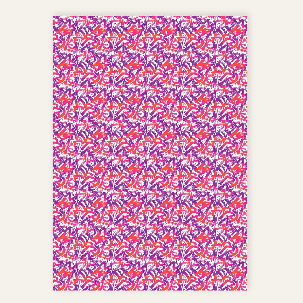 Fuchsia Frequency – Polyester Canvas Print