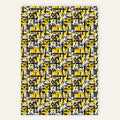 Hazard Static – Polyester Canvas Print