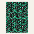 Neon Firewall – Polyester Canvas Print