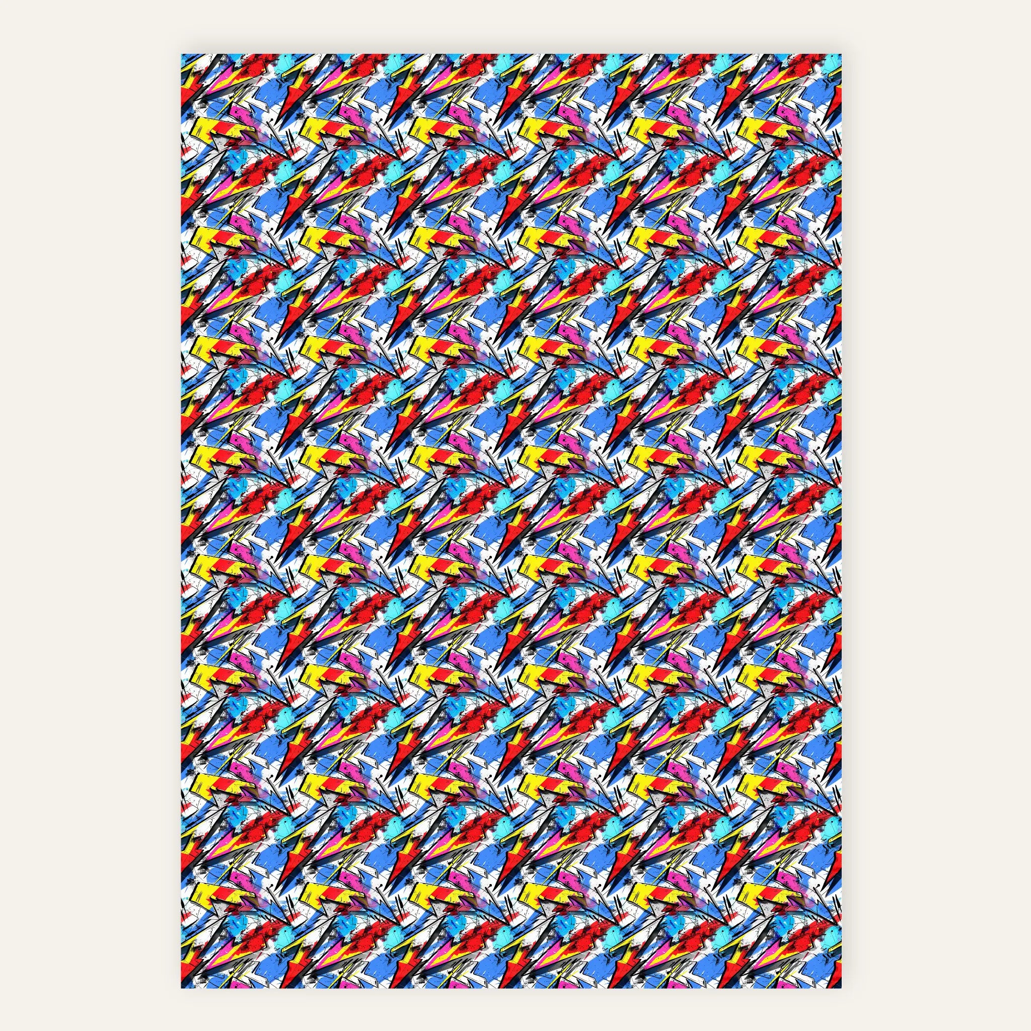 Riot Voltage – Polyester Canvas Print